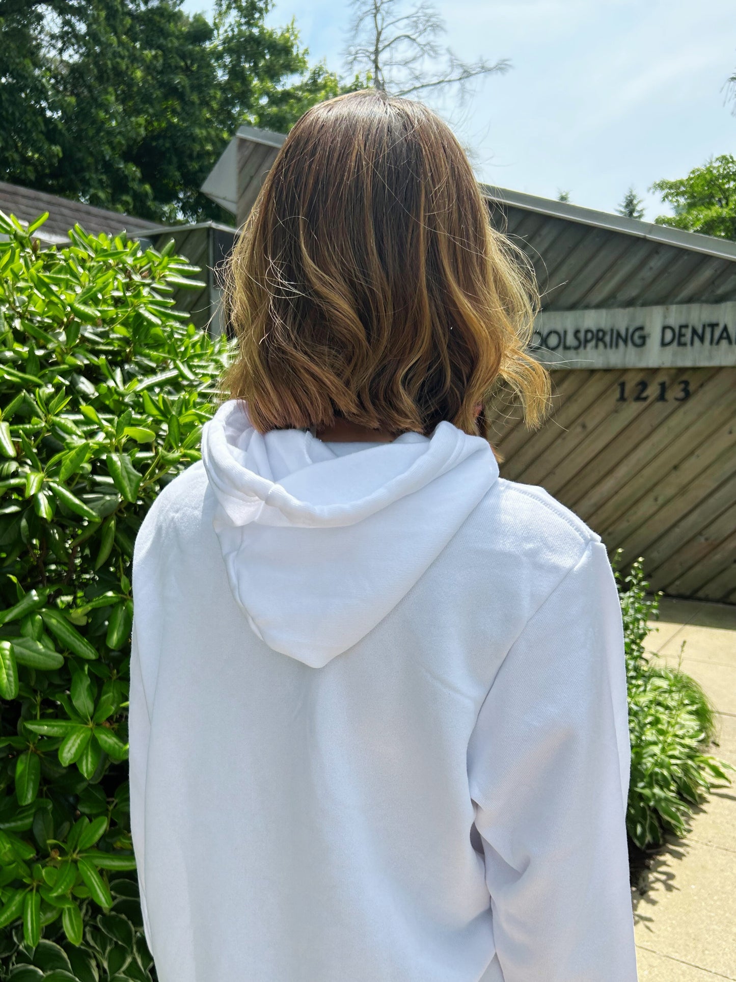 Unisex Hooded White RDA Sweatshirt