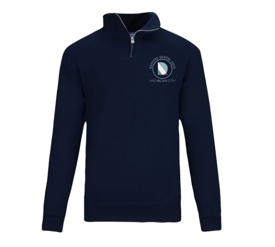 Unisex Logo Quarter Zip Fleece